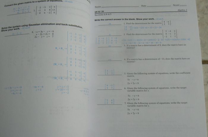 Abeka algebra 2 quiz 20