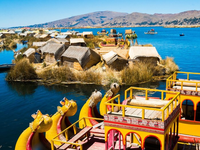 Uros floating reed islands answer key