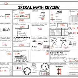 Geometry spiral review answer key