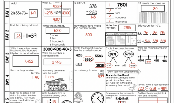 Geometry spiral review answer key