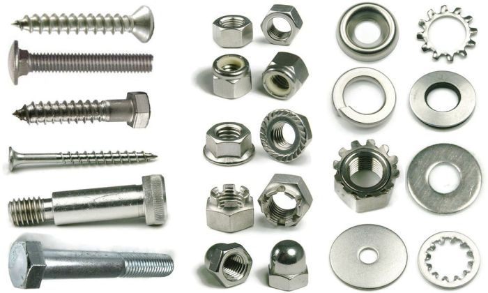 Self tapping screws are primarily used when fastening objects to